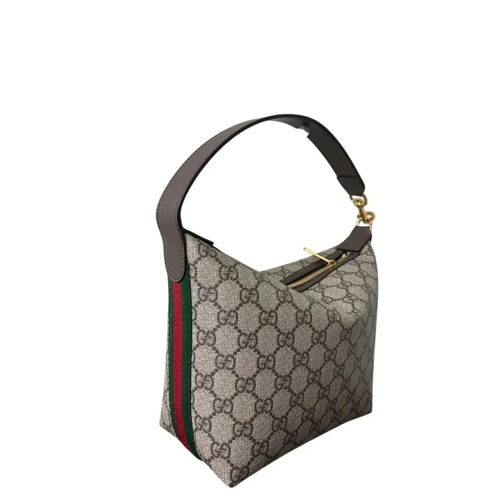 Gucci Ophidia GG Super Mini canvas shoulder bag New - Picture 4 of 12